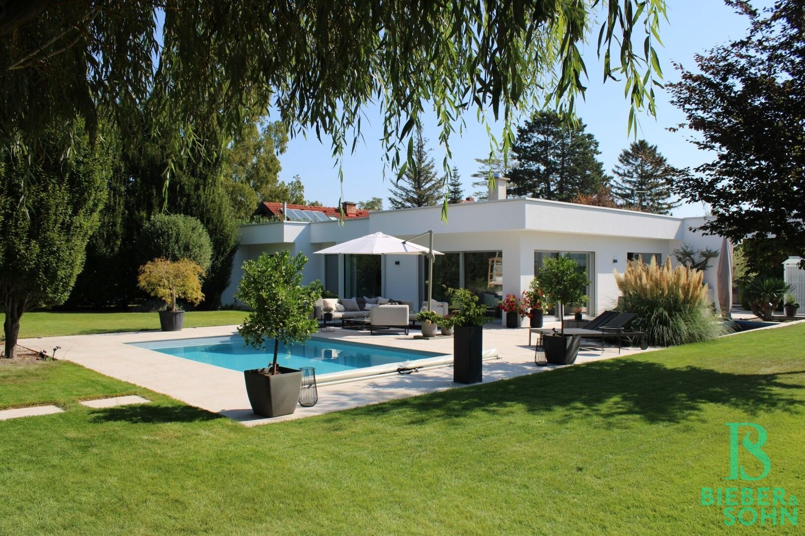 Hausansicht - Garten Objekt-Ansicht: Hausansicht - Garten