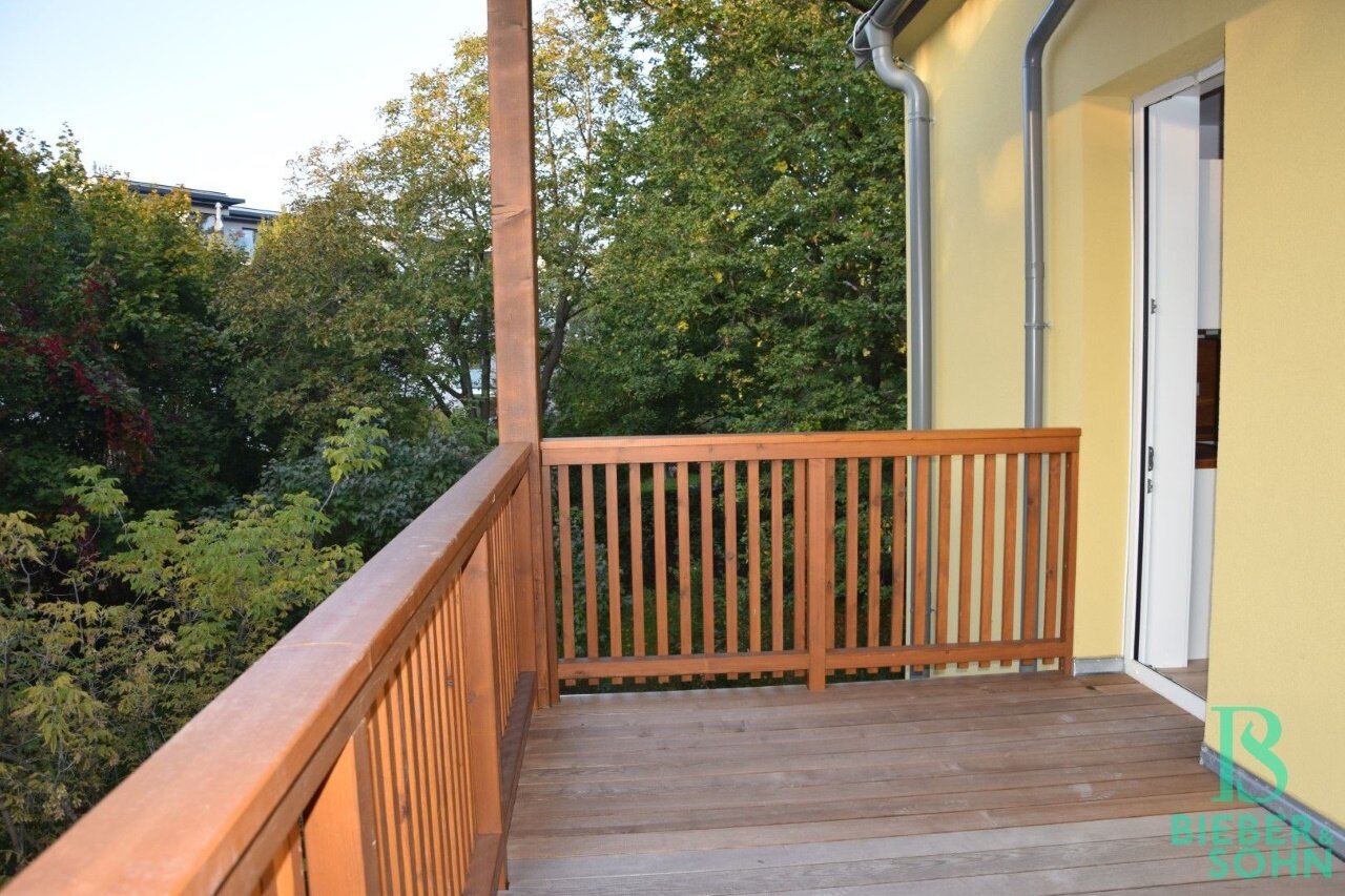 Westterrasse/Blick ins Grüne Objekt-Ansicht: Westterrasse/Blick ins Grüne