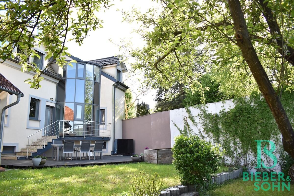 Hausansicht Garten Objekt-Ansicht: Hausansicht Garten