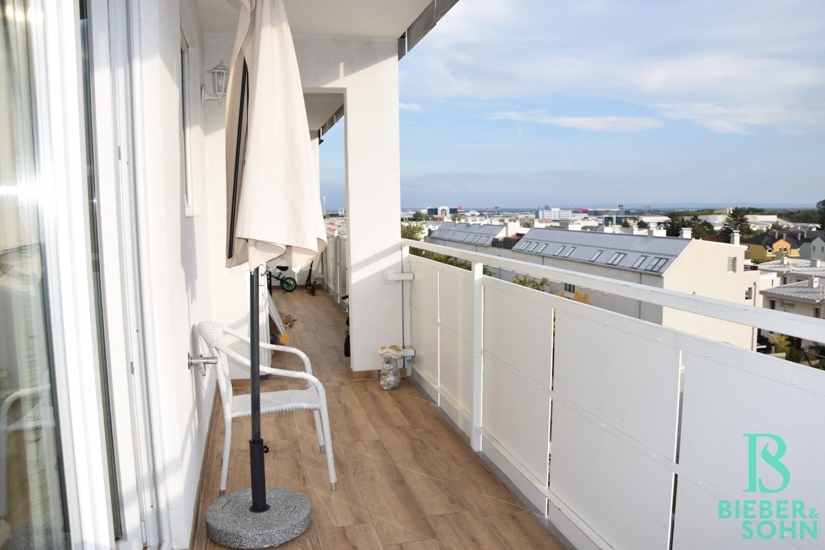 Süd-Loggia Objekt-Ansicht: Süd-Loggia