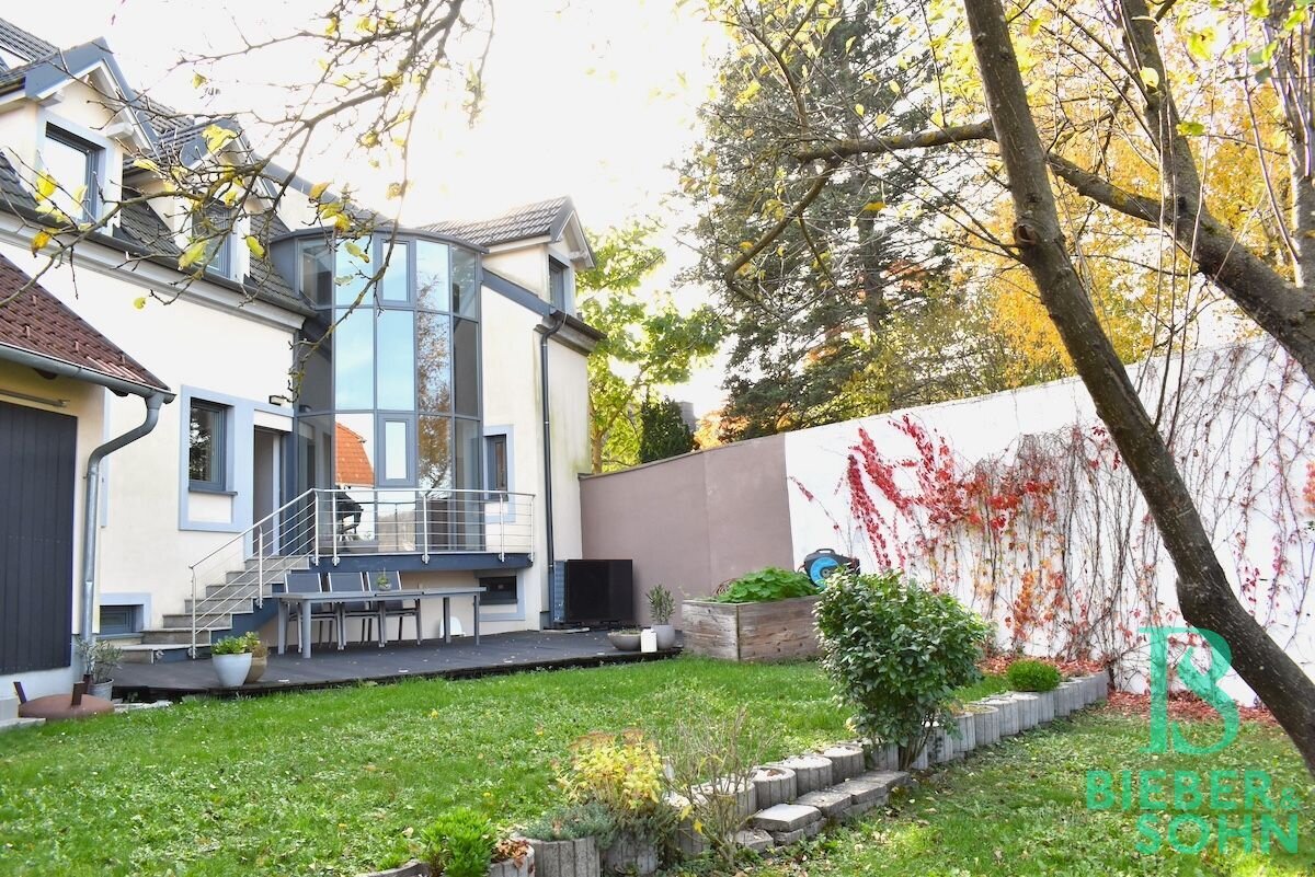 Hausansicht Gartenseite Objekt-Ansicht: Hausansicht Gartenseite
