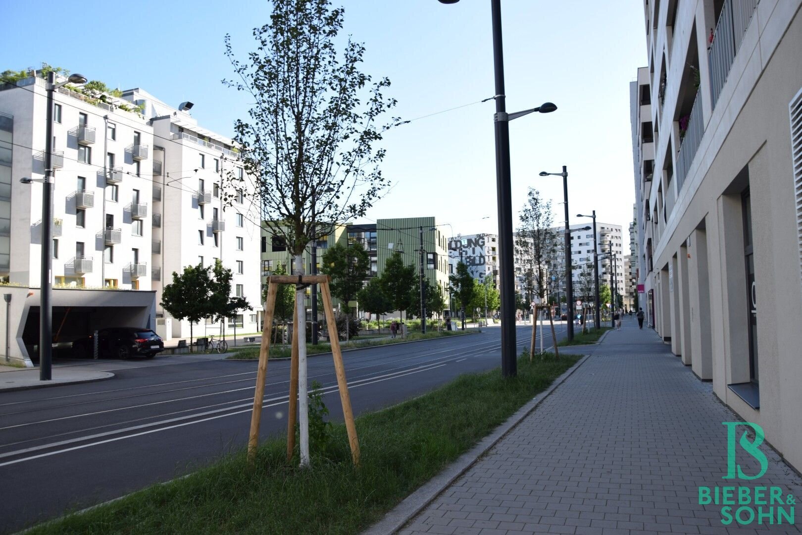 Objekt-Ansicht: Zufahrtstrasse